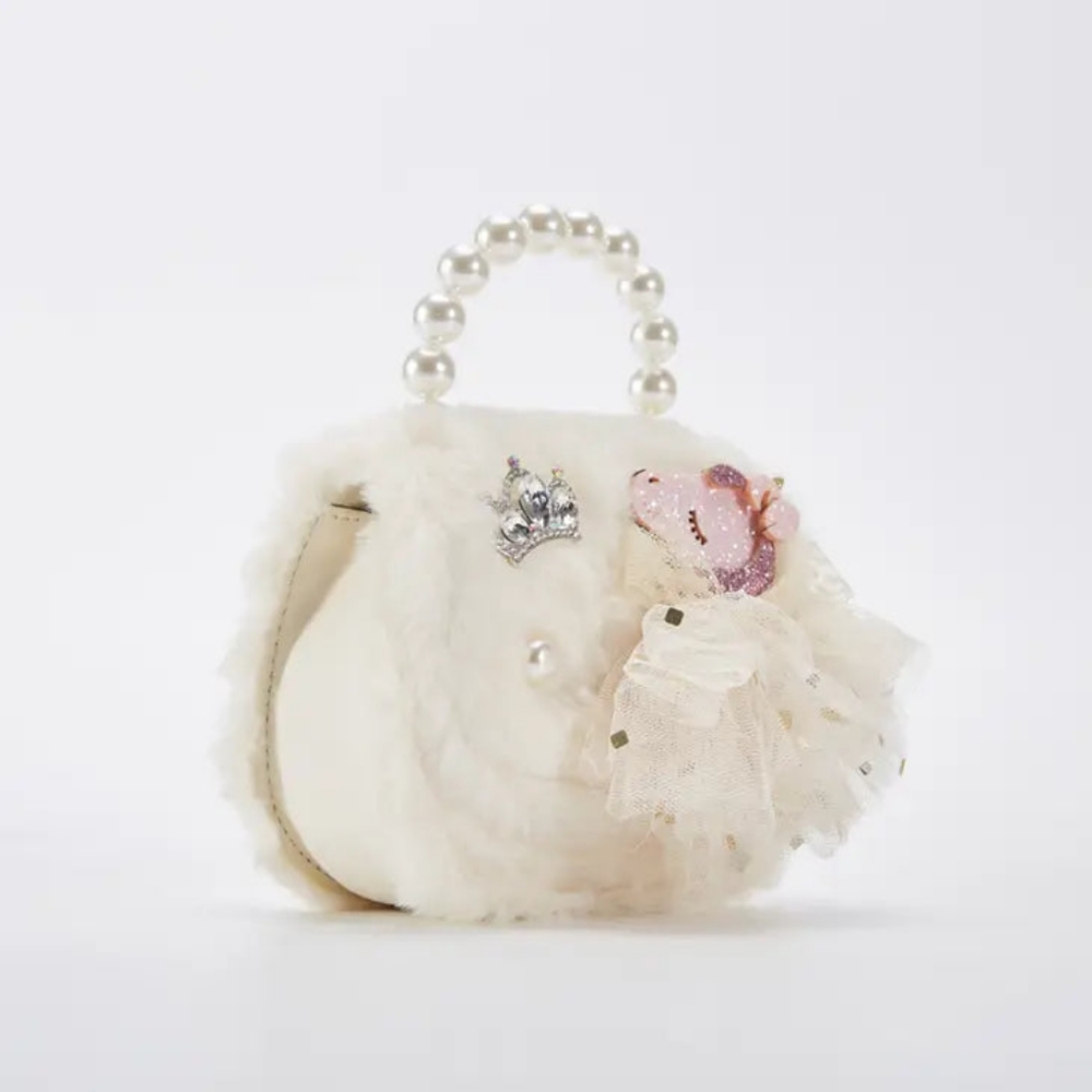'Miss Spring' Cream Purse - Picture 2 of 5